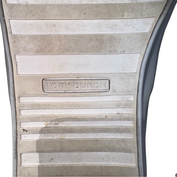 TORY BURCH Rudi Stardust Wool Ombre Blue Green Sneakers Size 9 - Picture 10 of 14